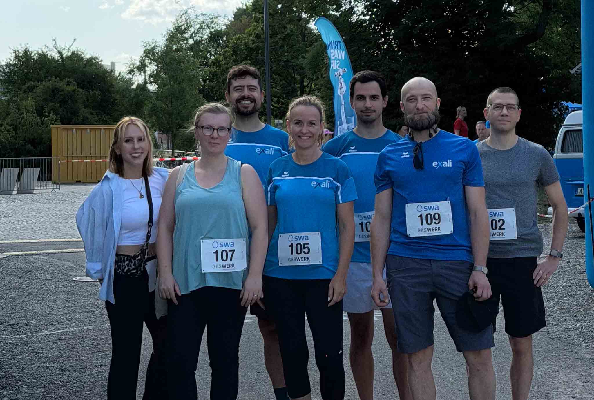 exali beim swa Spendenlauf