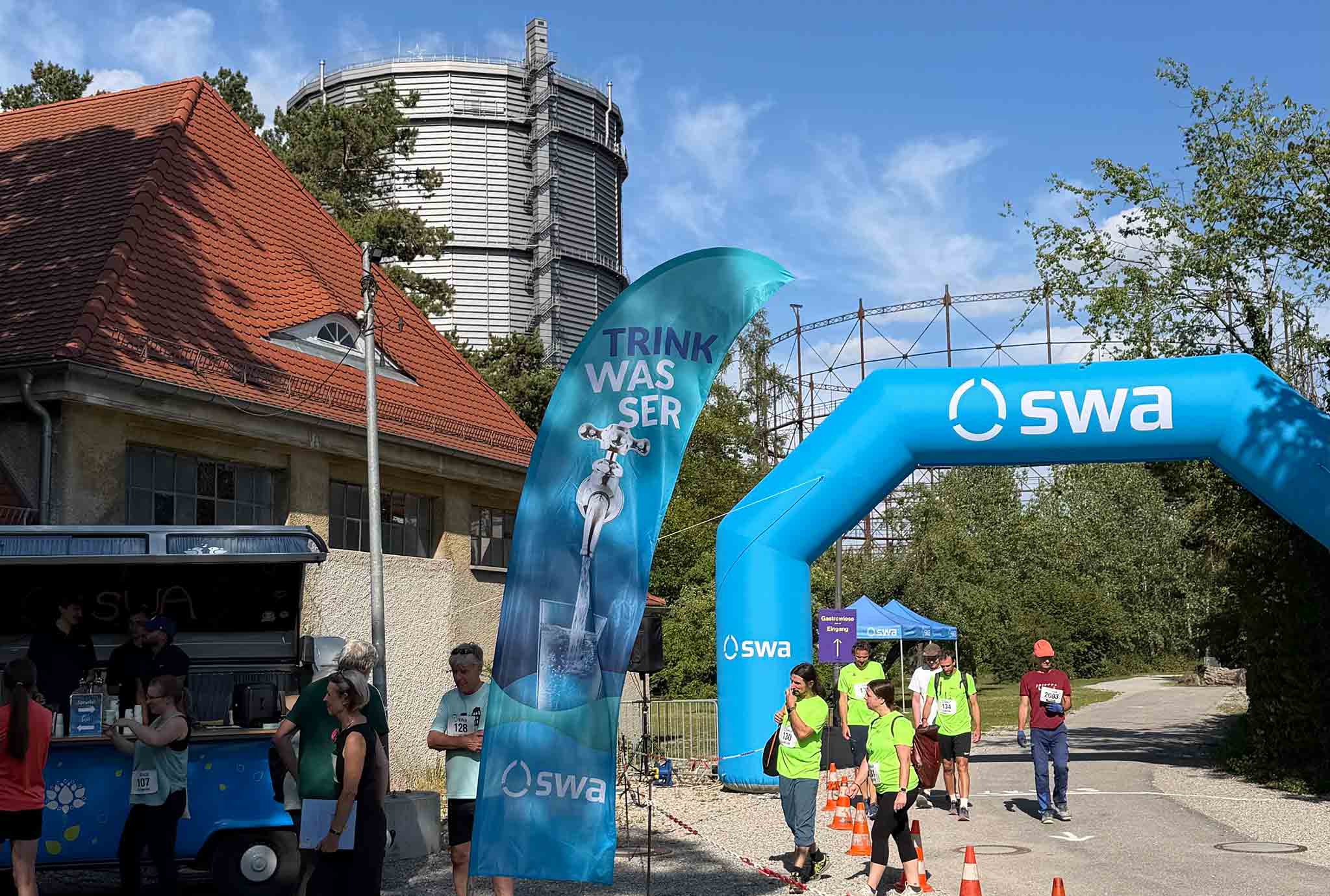 exali beim swa Spendenlauf
